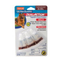 Hartz Ultra Guard Dual Action Flea & Tick Topical for Dogs - 3 Each 