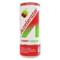 Accelerator Energy Drink, Cherry Limeade - 12 Fluid ounce 