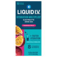 Liquid I.V. Electrolyte Drink Mix, Passion Fruit - 10 Each 