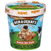 Ben & Jerry's Ice Cream, Dulce De-Lish!, Sundae - 14.4 Fluid ounce 