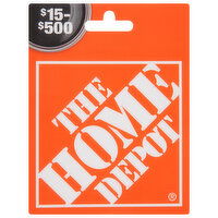 The Home Depot Gift Card, $15-$500 - 1 Each 