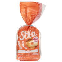 Sola Bagels, Keto Freindly, Plain - 12 Ounce 