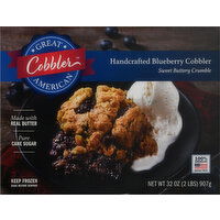 Great American Cobbler Cobbler, Handcrafted, Blueberry - 32 Ounce 