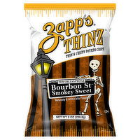 Zapp's Potato Chips, Thin & Crispy, New Orleans Style, Bourbon St Smokey Sweet