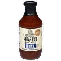 G Hughes BBQ Sauce, Sugar Free, Original, Smokehouse - 18 Ounce 