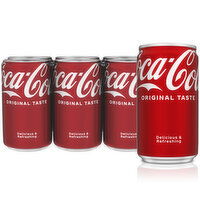 Coca-Cola Soda Soft Drink, 7.5 fl oz - 6 Each 