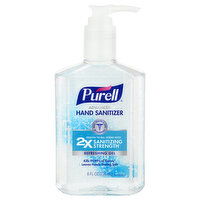 Purell Hand Sanitizer, Advanced, Refreshing Gel - 8 Fluid ounce 