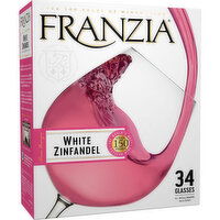 Franzia White Zinfandel World Classics Rose Wine Box, 5.0 L     - 5 Litre 