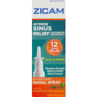 Zicam Nasal Spray, Intense Sinus Relief, No-Drip Liquid - 0.5 Fluid ounce 