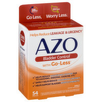 AZO Bladder Control with Go-Less, Capsules - 54 Each 