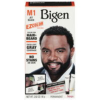 Bigen Color for Hair & Beard, Permanent, Men, Jet Black M1 - 2.82 Ounce 