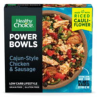 Healthy Choice Power Bowls Cajun-Style Chicken & Sausage, Frozen Meal