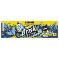 Brisk Iced Tea, Lemon Flavor - 12 Each 