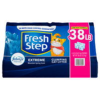 Fresh Step Clumping Cat Litter, Mountain Spring Scent - 4 Each 