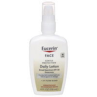 Eucerin Sunscreen, Daily Lotion, Face, AM, Broad Spectrum SPF 30 - 4 Fluid ounce 