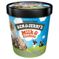 Ben & Jerry's Ice Cream, Milk & Cookies - 1 Pint 