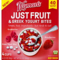 Wyman's Just Fruit & Greek Yogurt Bites