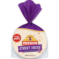 Mission Flour Tortillas, Street Tacos - 12 Each 