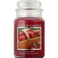 Village Candle Candle, Crisp Apple, Premium Jar - 1 Each 