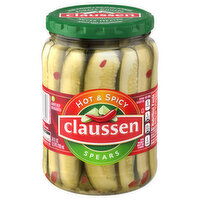 Claussen Pickles, Spears, Hot & Spicy