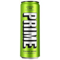 Prime Energy Drink, Lemon Lime - 12 Fluid ounce 