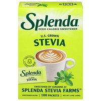 Splenda Sweetener, Zero Calorie, Stevia - 100 Each