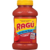 Ragu Sauce, Flavored with Meat - 45 Ounce 