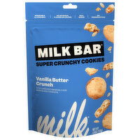 Milk Bar Cookies, Vanilla Butter Crunch, Super Crunchy - 4.5 Ounce 