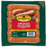 Eckrich Sausage, Smoked - 14 Ounce 