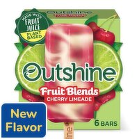 Outshine Fruit Ice Bars, Cherry Limeade - 6 Each