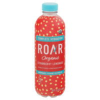 Roar Strawberry Lemonade, Organic - 18 Fluid Ounce