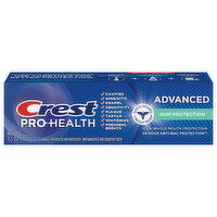 Crest Toothpaste, Fluoride, Gum Protection, Advanced