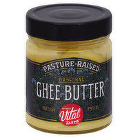 Vital Farms Ghee Butter, Original - 7.5 Ounce 