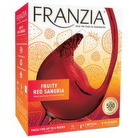 Franzia Fruity Red House Favorites Blend California Sangria Box, 5.0 L - 5 Litre 