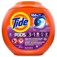 Tide Detergent, 3 in 1, Spring Meadow, Pacs