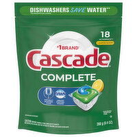 Cascade Dishwasher Detergent, Lemon Scent,  ActionPacs