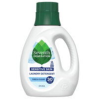 Seventh Generation Free & Clear Laundry Detergent - 45 Fluid Ounce