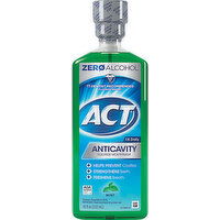 ACT Fluoride Mouthwash, Mint, Anticavity