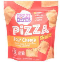 Brazi Bites Pizza Snacks, Four Cheese - 10 Ounce 