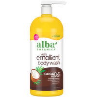 Alba Botanica Coconut Rescue Body Wash - 32 Fluid ounce 