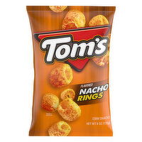 Tom's Corn Snacks, Nacho Rings - 6 Ounce 