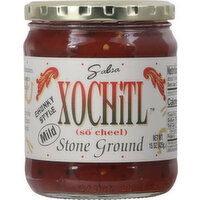 Xochitl Salsa, Stone Ground, Chunky Style, Mild - 15 Ounce 