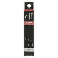 e.l.f. Lipstick, O Face, Dirty Talk/Satin - 0.13 Ounce 