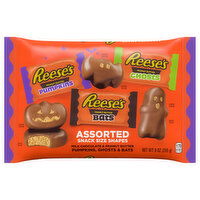 Reese's Milk Chocolate & Peanut Butter, Assorted Snack Size Shapes