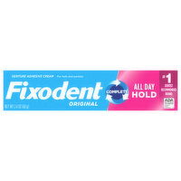 Fixodent Denture Adhesive Cream, Original - 2.4 Ounce 