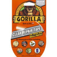 Gorilla Tape, Clear Repair - 1 Each 