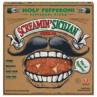 Screamin' Sicilian Pizza Co. Pizza, Holy Pepperoni - 22.3 Ounce 