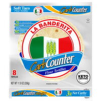 La Banderita Flour Tortillas, Soft Taco - 8 Each 