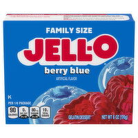 Jell-O Gelatin Dessert, Berry Blue