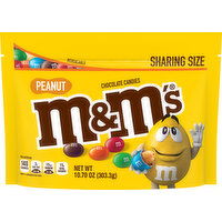 M&M'S Chocolate Candies, Peanut, Sharing Size - 10.7 Ounce 